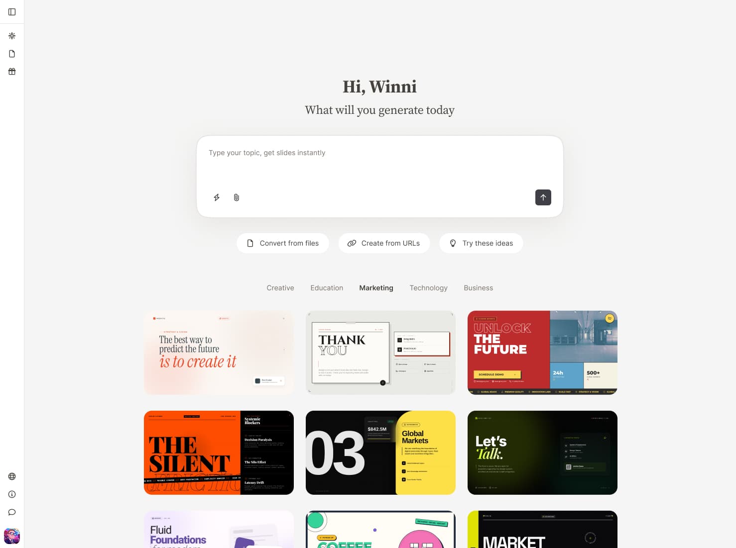Earning Trust homepage